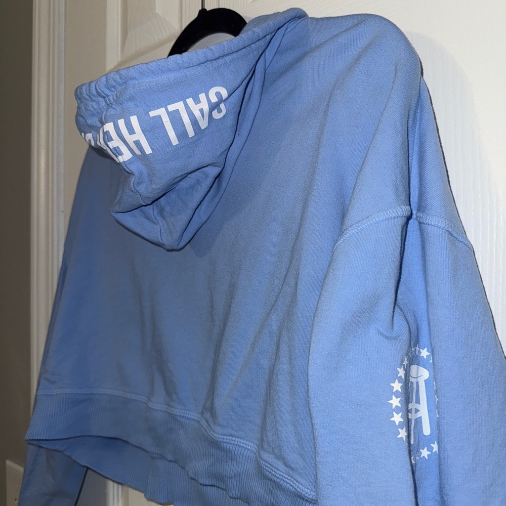 Call Her Daddy I Am Unwell Cropped Hoodie - Picture 7 of 9